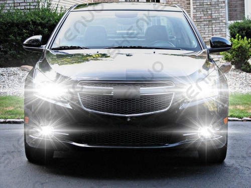 Faro LED alto bajo + luz antiniebla 4x bombillas GB para Chevy Cruze 2011-2015 - 6000K - Imagen 10 de 13