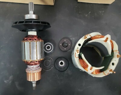 #ad #ad Bosch RH540 Motor Rebuild Set Armature Field Coil Brush Set $159.99