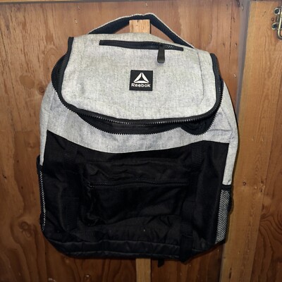 Reebok Unisex Adult Bobbie Top Loader 18.5'' Laptop Backpack, Light Heather Grey