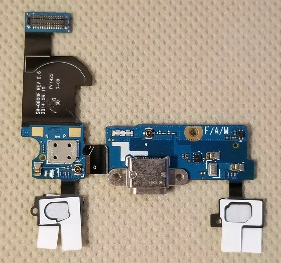 Cable flexible para el hogar teclado sensor táctil puerto de carga Samsung para GALAXY S5 MINI G800F Foto 2 de 4