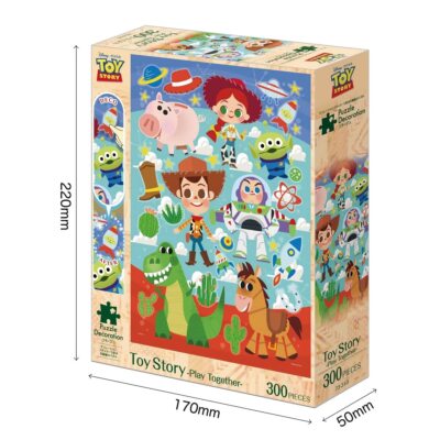 EPOCH 300pc Disney Toy Story Jigsaw Puzzle Play Together 26x38cm