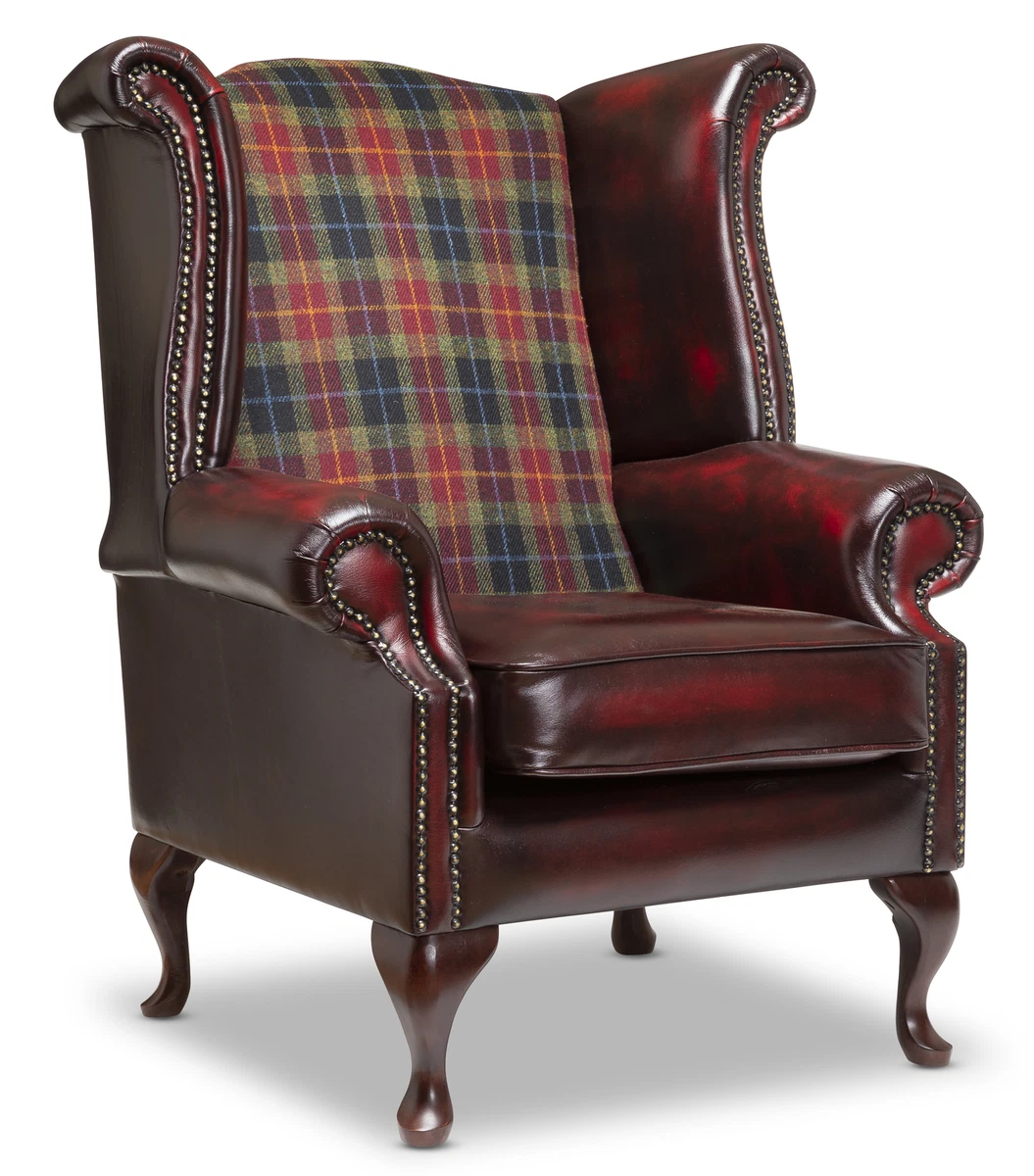 Tartan chesterfield chair deals