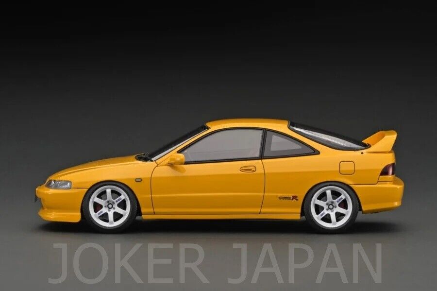 Ignition Model IG3058 1/18 Honda INTEGRA (DC2) TYPE R Yellow Ignition Model IG3058 1/18 Honda INTEGRA (DC2) TYPE R Yellow