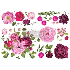 Redesign with Prima Redesign Decor Transfer - Lush Floral I