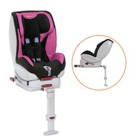 Hauck Varioguard Isofix 2 Way Carseat Car Seat In Pink/ Black Birth Upto18kg Hauck Varioguard Isofix 2 Way Carseat Car Seat In Pink/ Black Birth Upto18kg