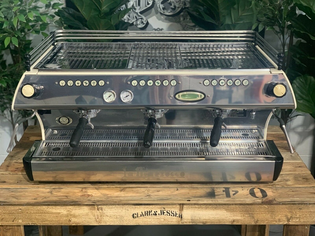 LA MARZOCCO FB80 3 GROUP CREAM ESPRESSO COFFEE MACHINE CUSTOM