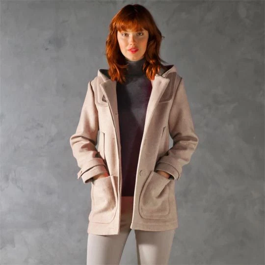 SOMEWHERE DUFFLE COAT MANTEAU FEMME NEUF EN LAINE TAILLE 38 eBay