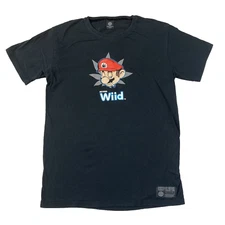 RARE! Super Mario Bros. Wiid Amsterdam Designs Weed Nintendo Wii T-Shirt Shirt