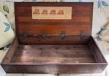 Large Ferry-Morse Seed Co Antique General Merchandise Counter Display Box - 30"L