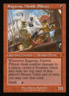 [1x] Ragavan, Nimble Pilferer - Foil - Retro Frame Near Mint, English Modern Hor