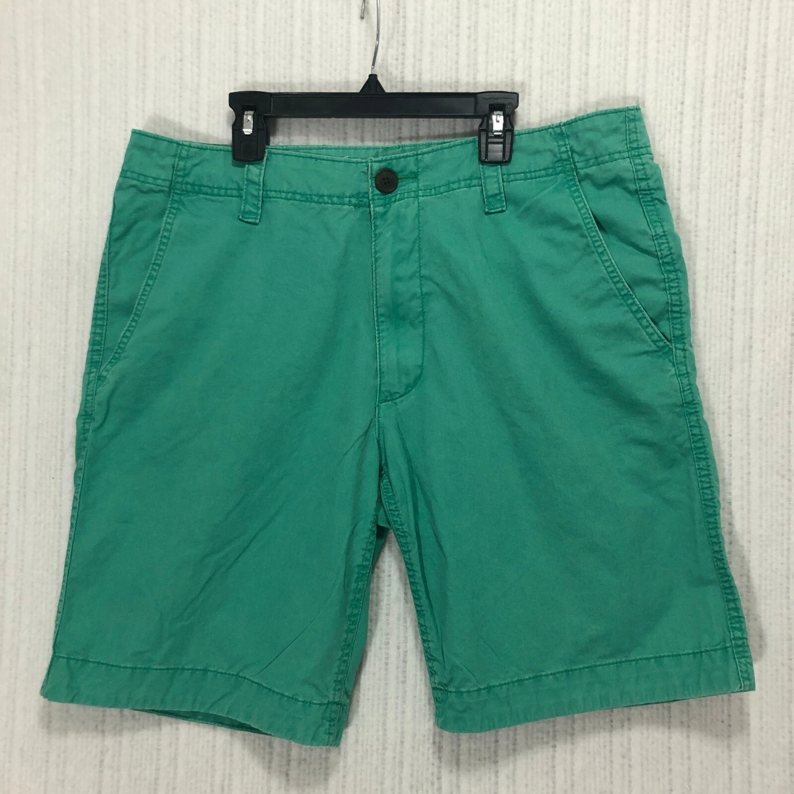 Aéropostale Green Chino Shorts Casual Everyday Wear Men's Size 33