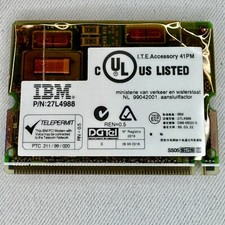 IBM THINKPAD 600X 56K PCI MODEM 27L4988 08K3429