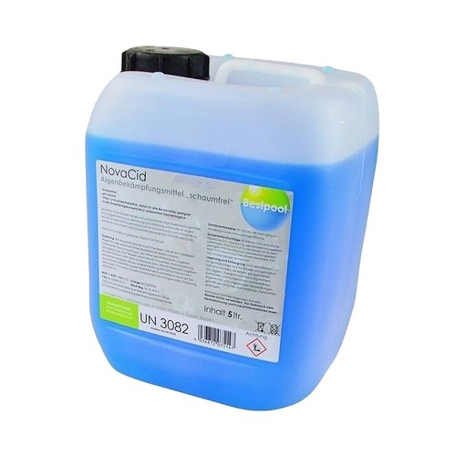 5 Liter Algenvernichter Bestpool Algenmittel schaumfrei Algenex Algizid