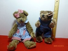 Attic Treasures Collection Ty Christopher Lot of 2 Collectibles Plush Bears