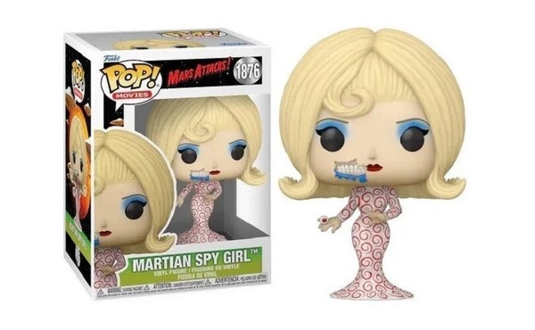 Funko Pop! Movies Mars Attacks Spy Girl Vinyl Figurine 2025 9 Cm-image