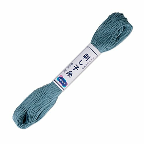 Olympus Sashiko Garn – Hellblau, 100% Baumwolle, 20 M Strang, Für Stickerei & Quilten