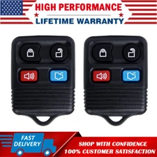 2 Keyless Entry Remote Control Key Fob Clicker Transmitter For Lincoln Town Car