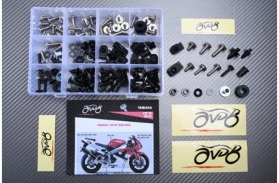 Kit Visserie Carénages Aluminium Pour YAMAHA YZF R1 YZF-R1 RN04 2000-2001 - Photo 1/4