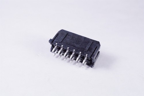 Lot of 6 43045-1214 Molex Connector Header 12 Pos 3.0mm Vertical Gold TH NOS - 第 6/7 張圖片
