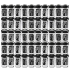 50 Pcs Panasonic CR123A 123A 3V Photo Lithium Batteries Exp 2028