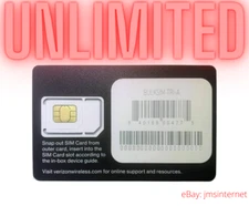 Verizon Unlimited Data SIM 4G LTE | truly unlimited $90 Monthly | Verizon