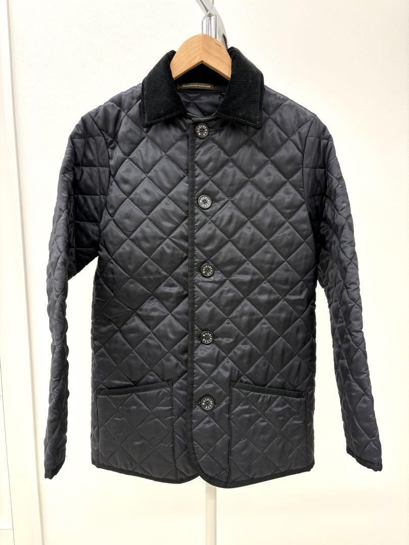 Mackintosh Waverly Quilted Jacket Black Size 38 Tailored Fit Mackintosh Waverly Quilted Jacket Black Size 38 Tailored Fit