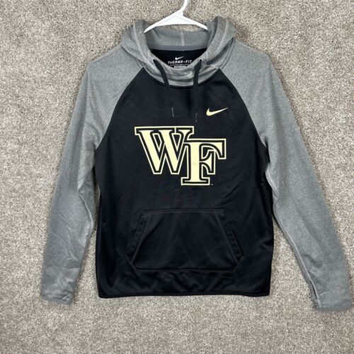 Nike Therma Fit Wake Forest Demon Deacons Men’s Small Pullover Hoodie