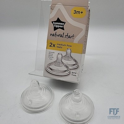 Tommee Tippee Closer to Nature Trinksauger, Natürlich Geformt mit Anti-Kolik Ven