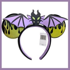 Sleeping Beauty Maleficent as Dragon Headband Disney Parks Minnie Mouse Ears