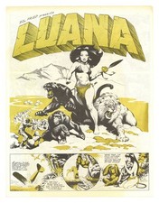 Luana Movie Promotional Comic #0 VG+ 4.5 1973
