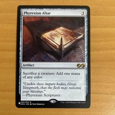 MTG Phyrexian Altar Magic the Gathering Card - Zlist Version Used