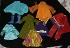 VTG LOT OF IDEAL 1960s/1970s CRISSY /MIA/VELVET AND FRIENDS DOLL CLOTHES