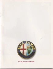 The Legend of Alfa Romeo brochure Type 164 c 1987