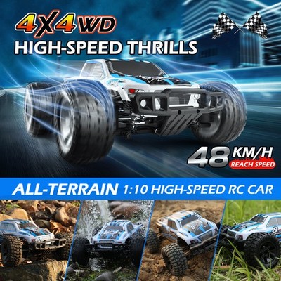 ホビーラジコン DEE RC HighSPEED RC 9200E CAR DEERC 9200E RC Truck 1:10 Scale High Speed 4WD Off Road Car for