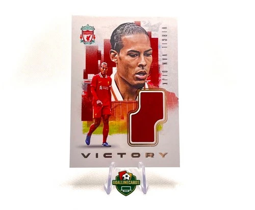 Virgil van Dijk Match worn Relic /15 Futera FX Liverpool 2025 NM/Mint #LVC01