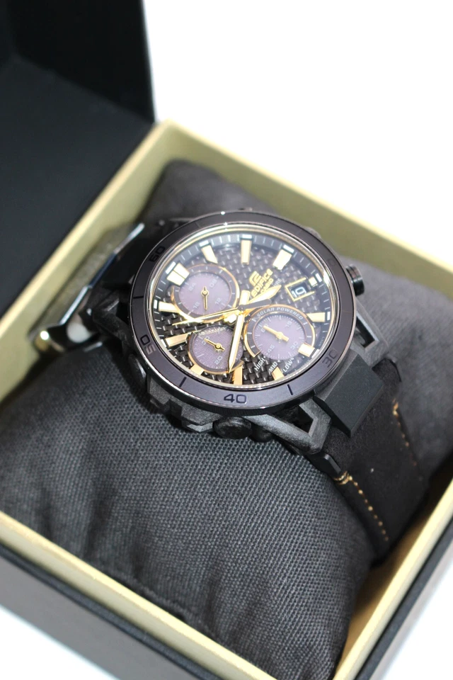 Casio Edifice EFS-S640ZE-1AJR Sospensione 50th Limited ver Black Dial Watch Men - image 4 of 4