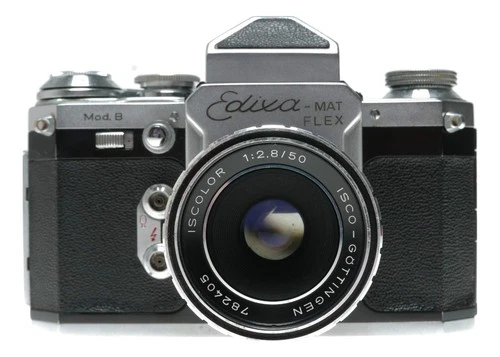 Edixa - Mat Reflex SLR Camera Edixa - ISCOLOR 50mm f/2.8