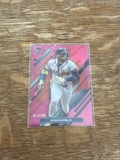 2025 Topps Finest Ronald Acuna Jr. #276 Rare Magenta /200 Braves