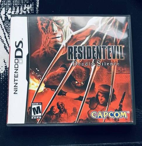 Resident Evil Deadly Silence Nintendo DS Authentic Case And Manual