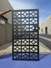 Contemporary modern metal gate, Modern Metal Gate, Custom size Art Pedestrian