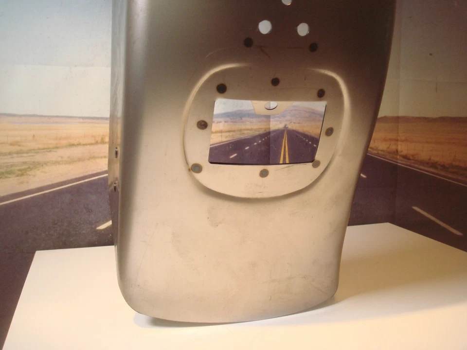 Harley Rear Fender 9"  Wide Softail Fatboy FLSTF HD 59819-06B V-Twin 50-0593 Y2 - Image 2 of 4