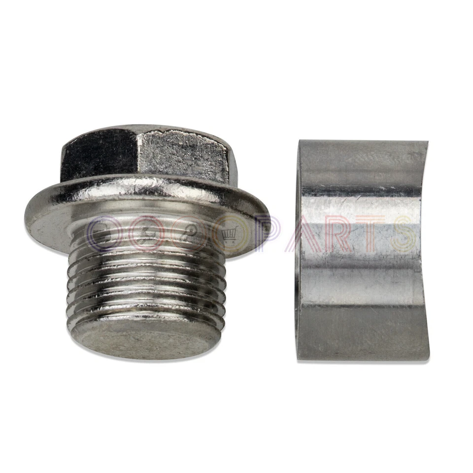 Juego de 2 sensores de oxígeno M18 x 1,5 O2 02 kit de enchufe y tapa de tuerca de soldadura Foto 4 de 4