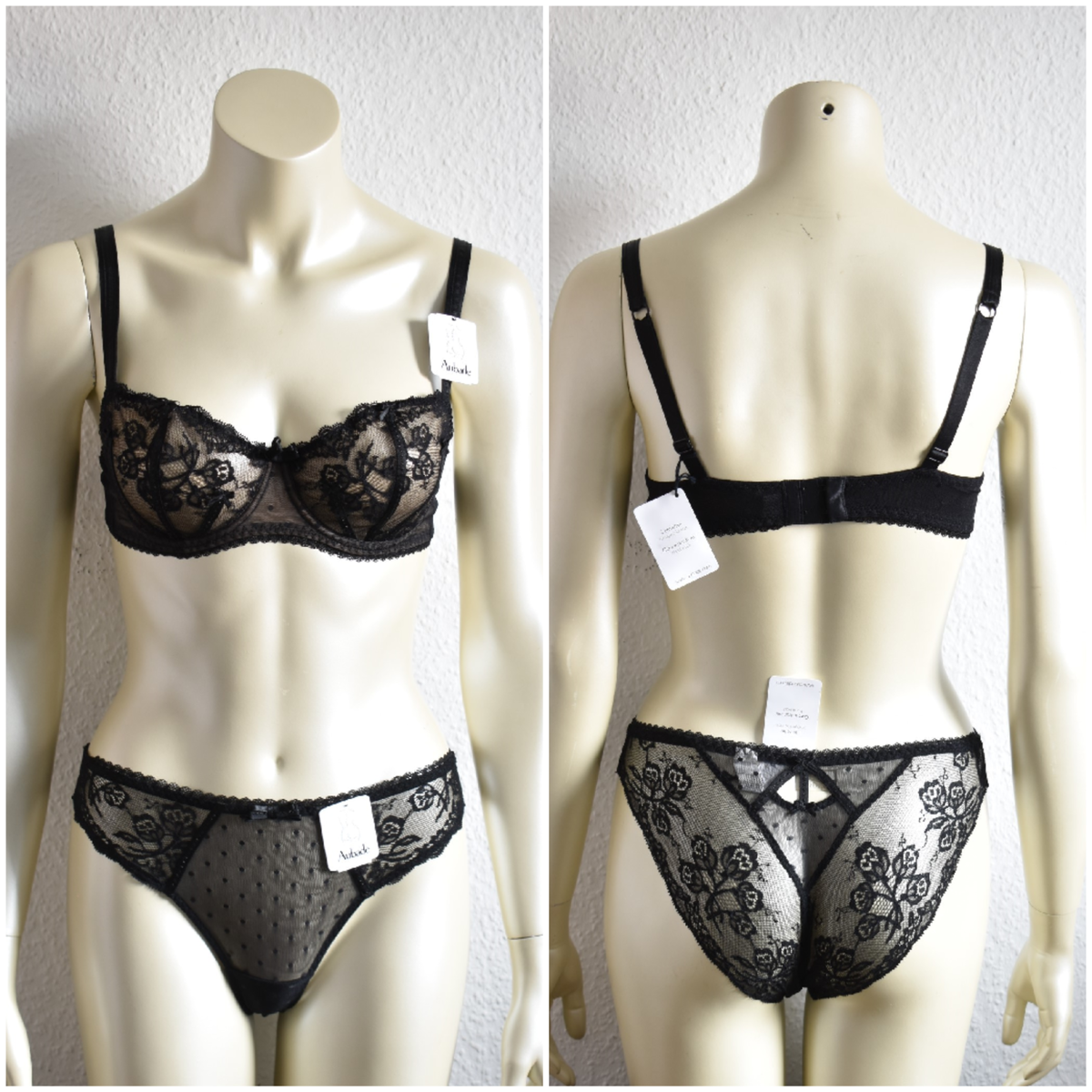 Aubade Women's Bra Set with Slip Model Z314/Z327 UVP: 196 Aubade Women's Bra Set with Slip Model Z314/Z327 UVP: 196
