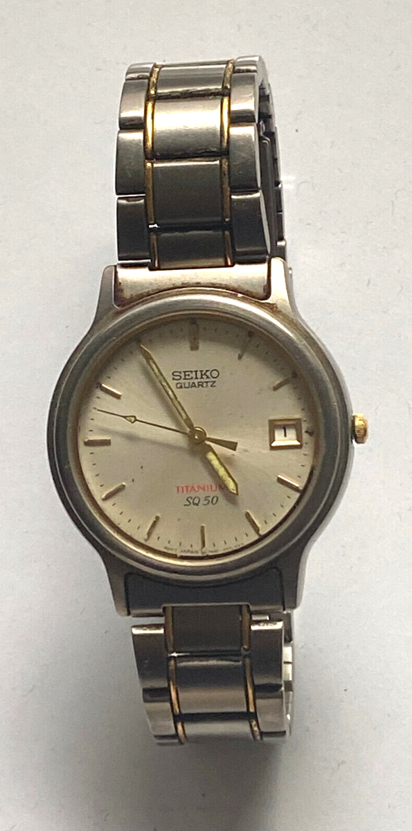 seiko sq50 titanium