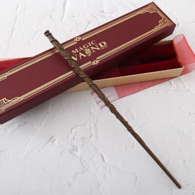 #ad Hermione Granger Magic Wand Harry Potter Magical Wands Great Gift In Box $16.99