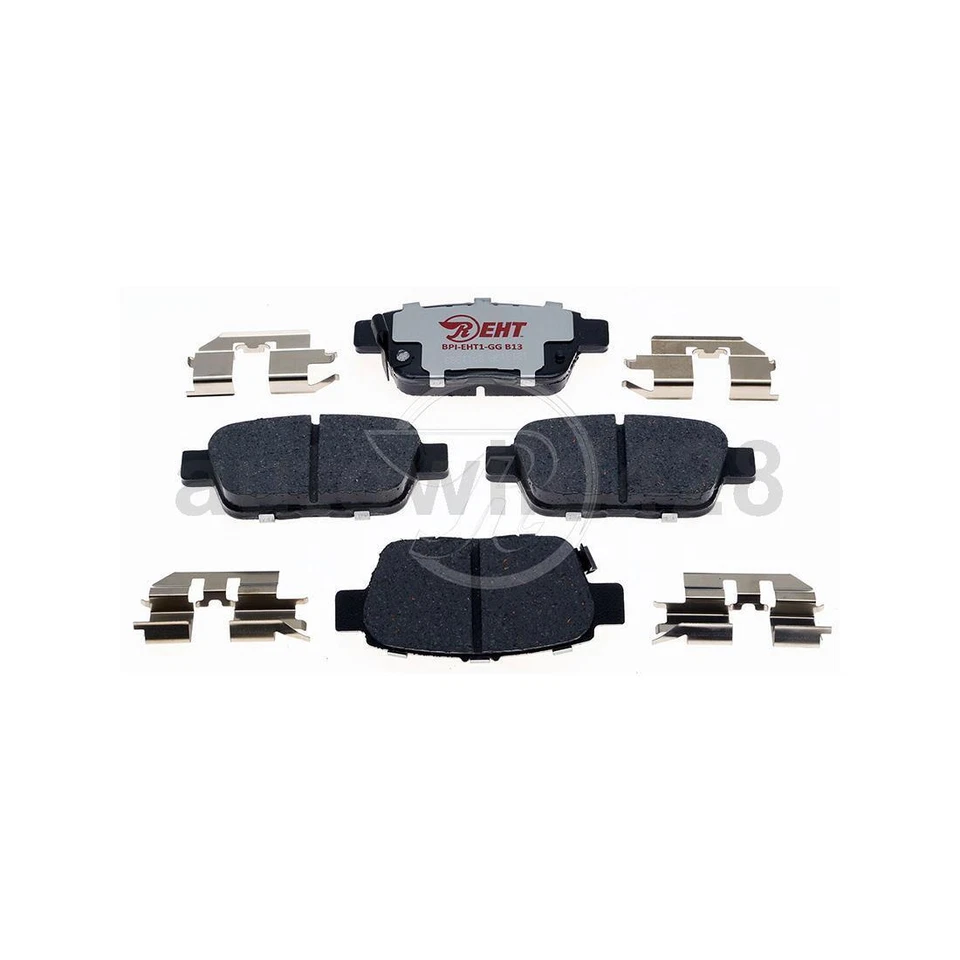 Juego de 2 pastillas de freno delanteras traseras Raybestos para Honda Ridgeline 2012 2013 2014 Foto 2 de 4