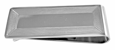 DOLAN BULLOCK sterling silver BORDER money clip RMC002406