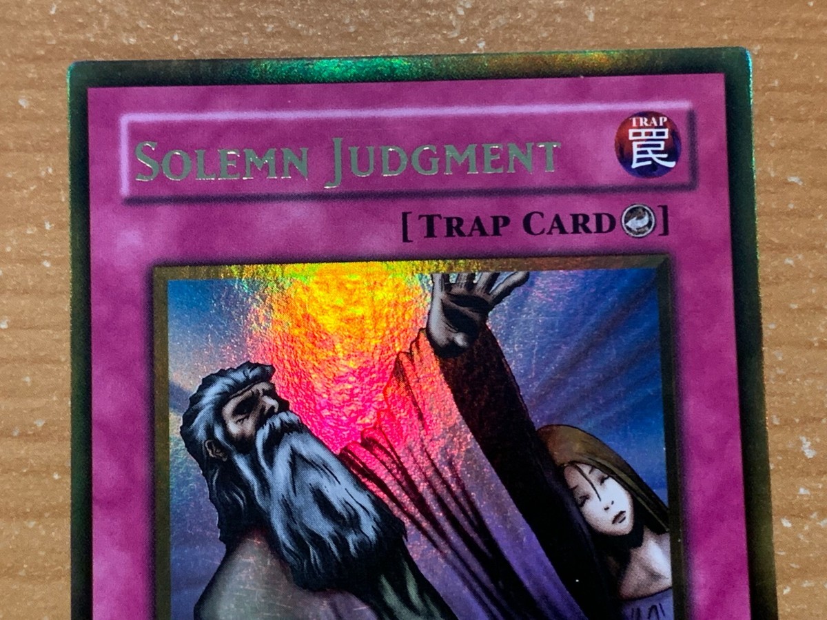 yugioh Solemn Judgment GLD2-EN044 Ultra Rare Limited Edition
