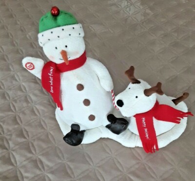 Vintage Hallmark Jingle Pals Animated Music Motion Snow What