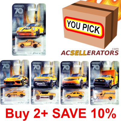   Matchbox   70th Anniversary YOU PICK       - NEW UPDATED 8/1  